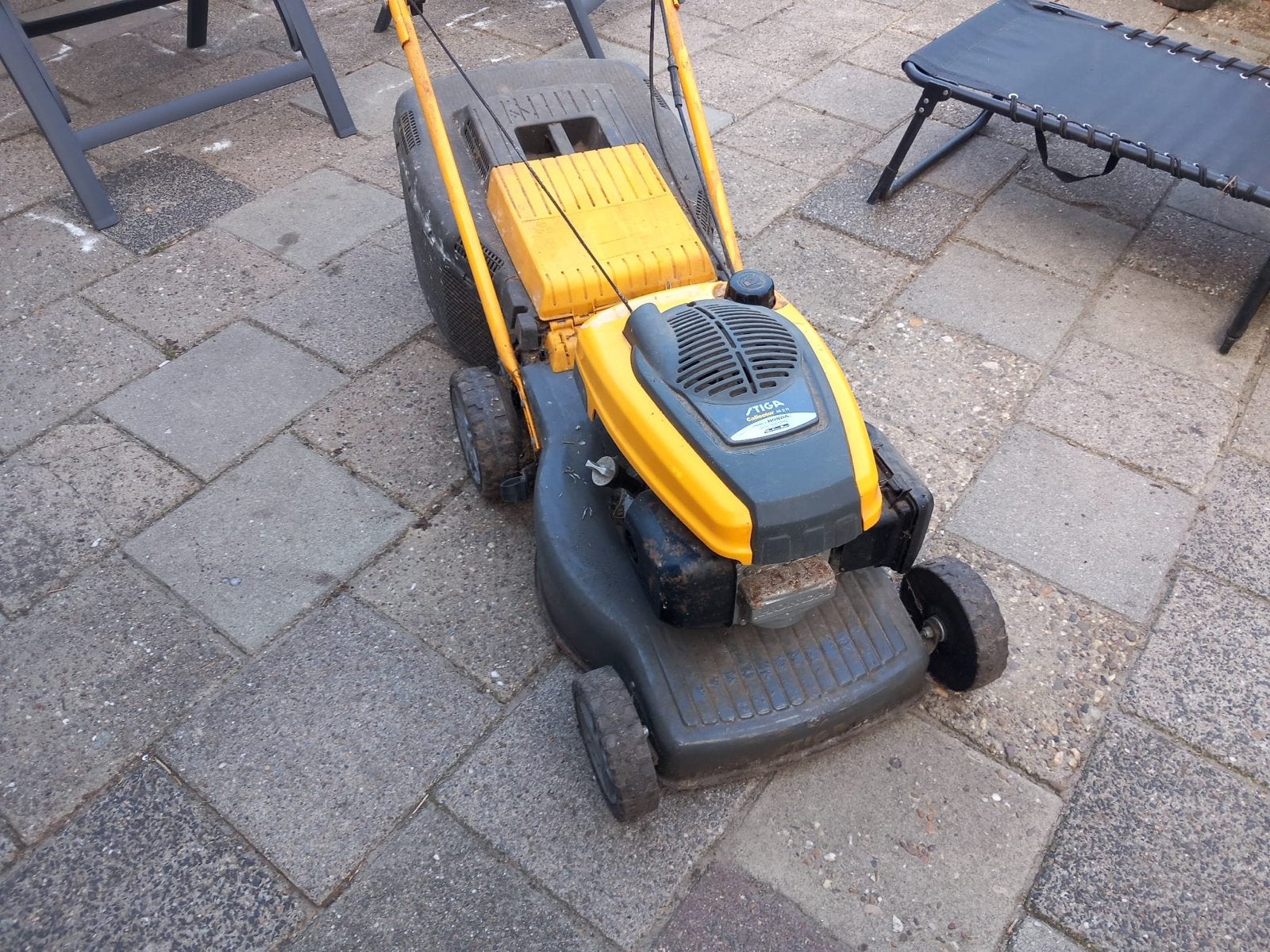 Honda, Ophalen, Gebruikt, Benzine-grasmaaier, Opvangbak