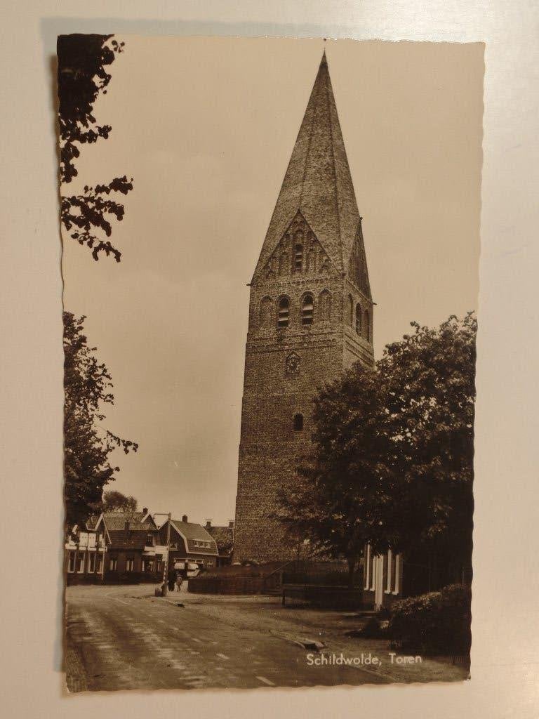 Schildwolde Toren, Ophalen of Verzenden, 1960 tot 1980, Gelopen, Groningen