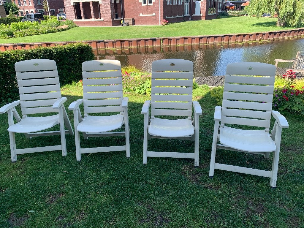 Tuinstoelen Hartman, Ophalen, Gebruikt, Kunststof, Inklapbaar