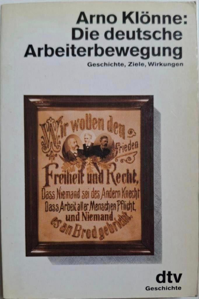Arno Klönne - Die deutsche Arbeiterbewegung, Boeken, Europa, Ophalen of Verzenden, Arno Klönne, 20e eeuw of later