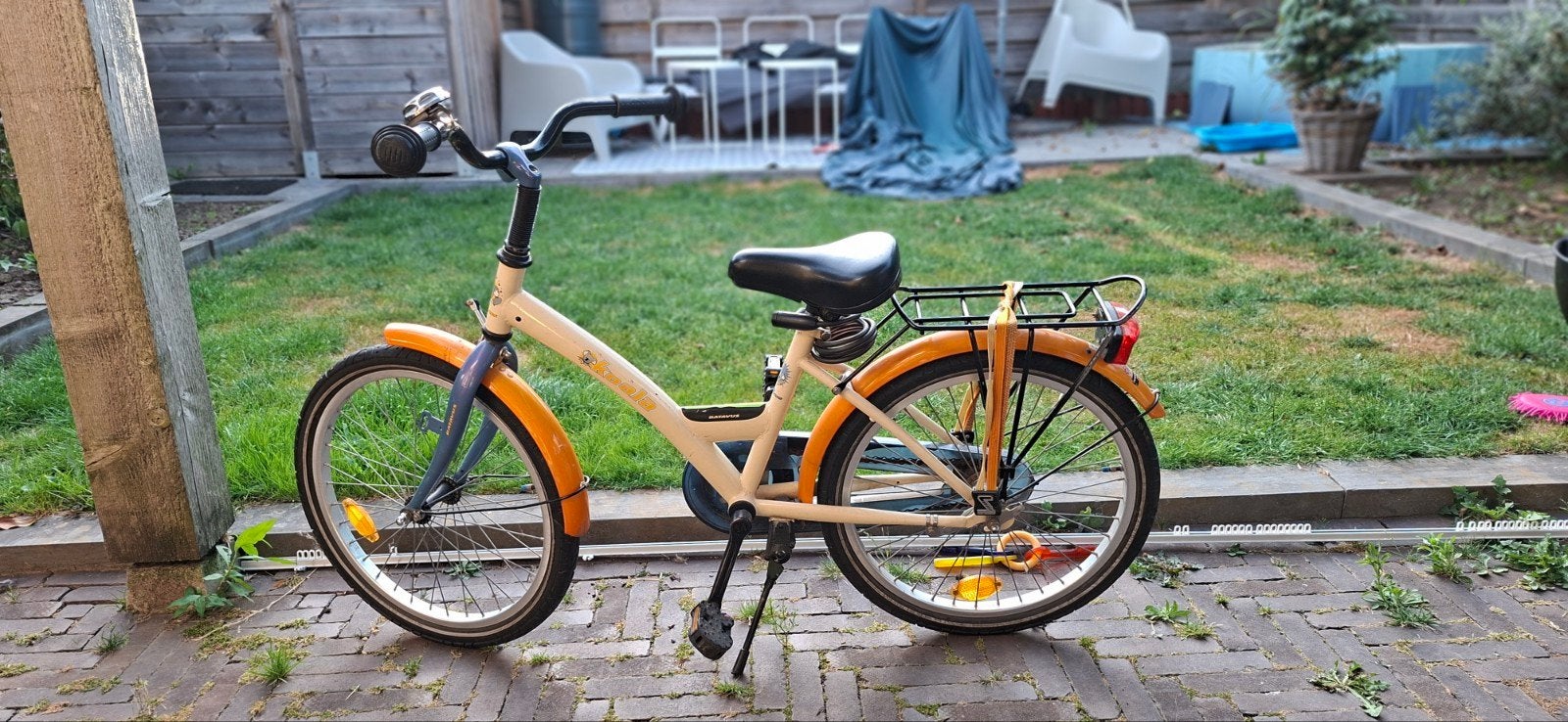 Stevige kinderfiets 20inch "opknapper", Minder dan 47 cm, Ophalen, Gebruikt, Staal