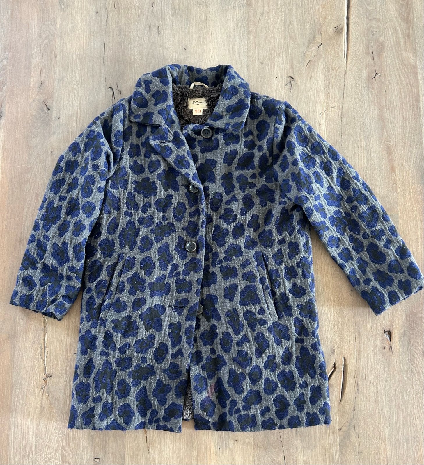 Bellerose winterjas met zachte teddy binnenkant - Maat 10, Ophalen of Verzenden, Gebruikt, Meisje, Jas