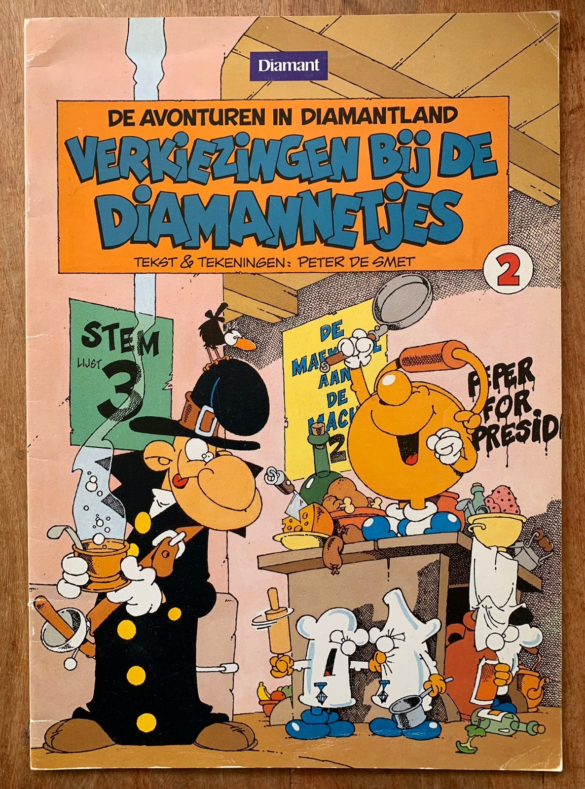 Peter de Smet - Verkiezingen bij de Diamannetjes Nr. 2, Ophalen of Verzenden, Gelezen
