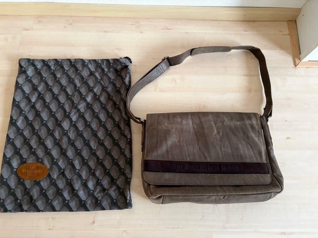 The Chesterfield Brand Leren (laptop)Tas (Nieuw !!!!), Bruin, 17 inch of meer, Nieuw, Ophalen of Verzenden