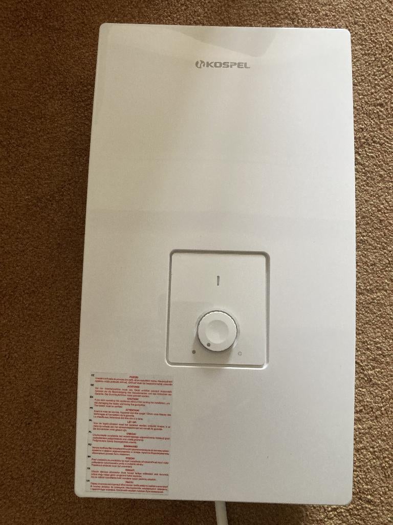 Te koop Kospel doorstromer 12 kW, Ophalen of Verzenden, Zo goed als nieuw