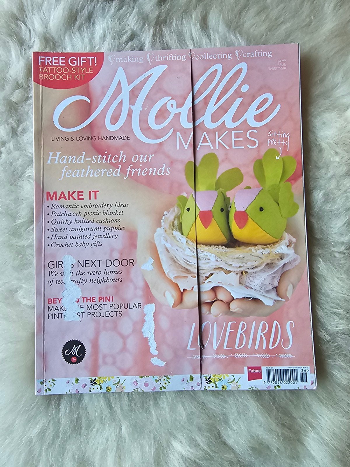 Mollie makes ENGELS Nr 36. Handwerk tijdschrift, Ophalen of Verzenden, Zo goed als nieuw