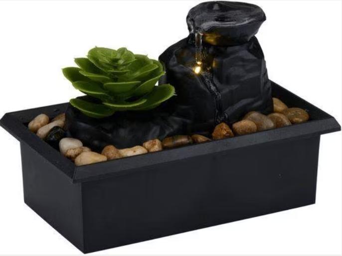Arti Casa Kamerfontein - Waterornament Incl. LED voor 8 NEW, Overige materialen, Zwart, Nieuw, Ophalen of Verzenden
