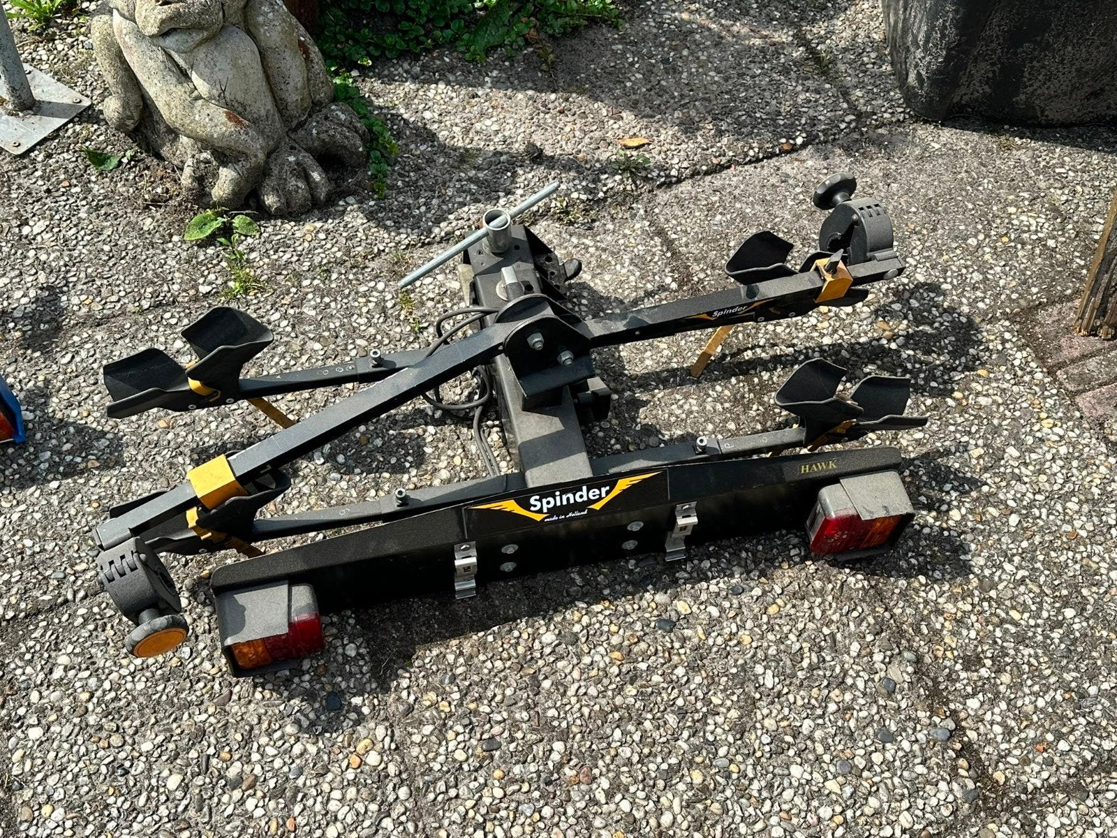 Fietsdrager, Ophalen, Gebruikt, 2 fietsen, Trekhaakdrager