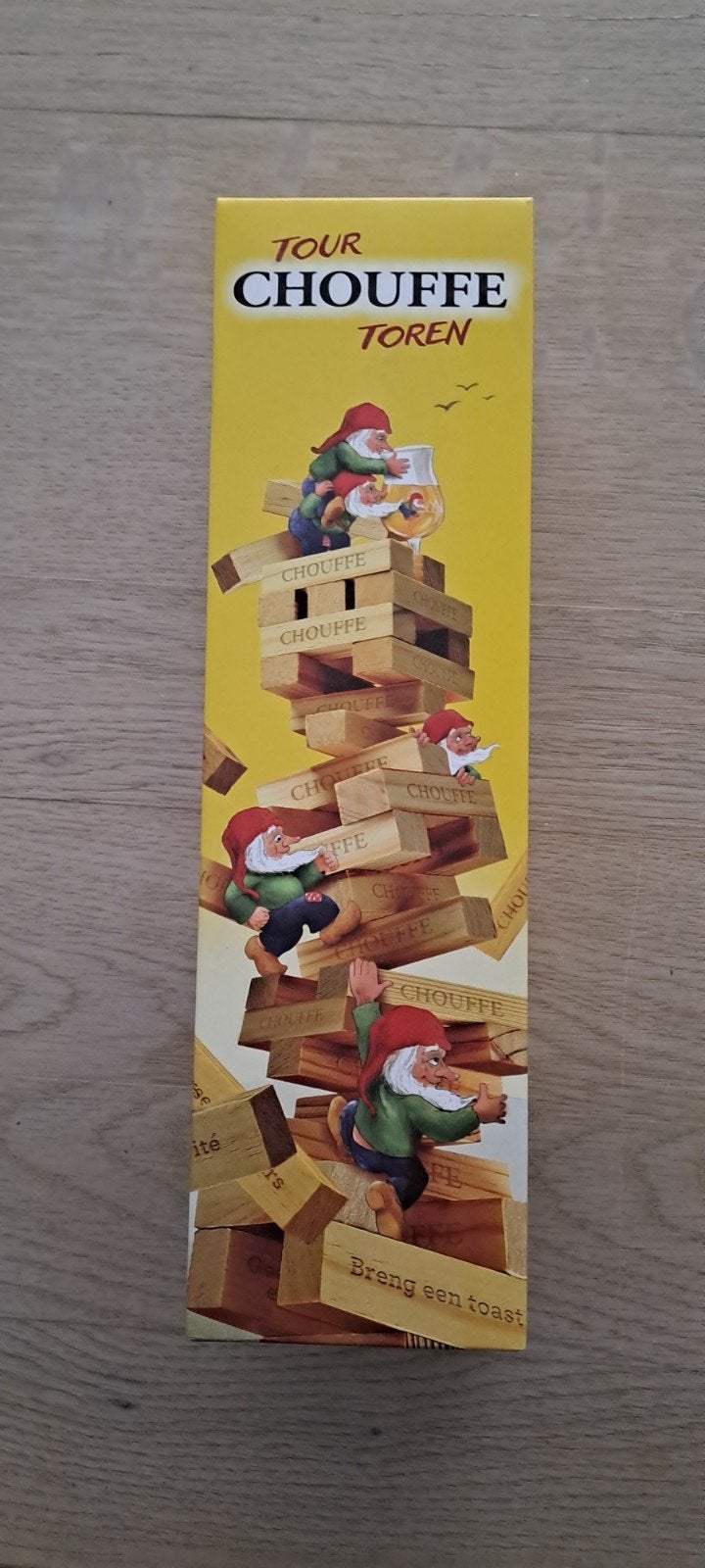 Tour Chouffe Toren - Jenga-achtig spel, Hobby en Vrije tijd, Gezelschapsspellen | Overige, Vijf spelers of meer, Ophalen of Verzenden