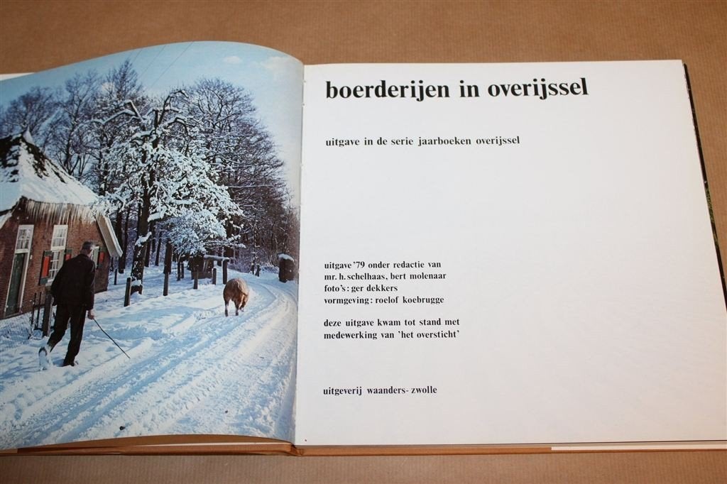Boerderijen in Overijssel — Streekhistorie Jaarboek 1979, Ophalen of Verzenden, Gelezen