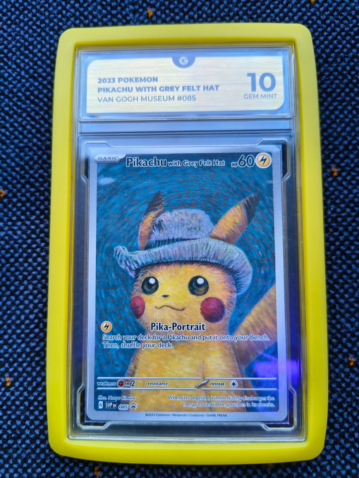 Pikachu van Gogh 10 gem mint 🏅 Sta open voor trades, Ophalen, Nieuw