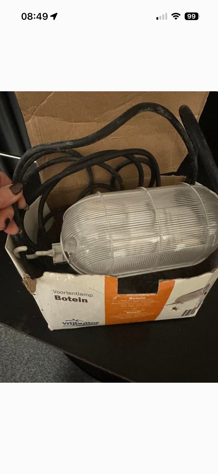 Voortentlamp Botein Vrijbuiter, Ophalen of Verzenden, Gebruikt