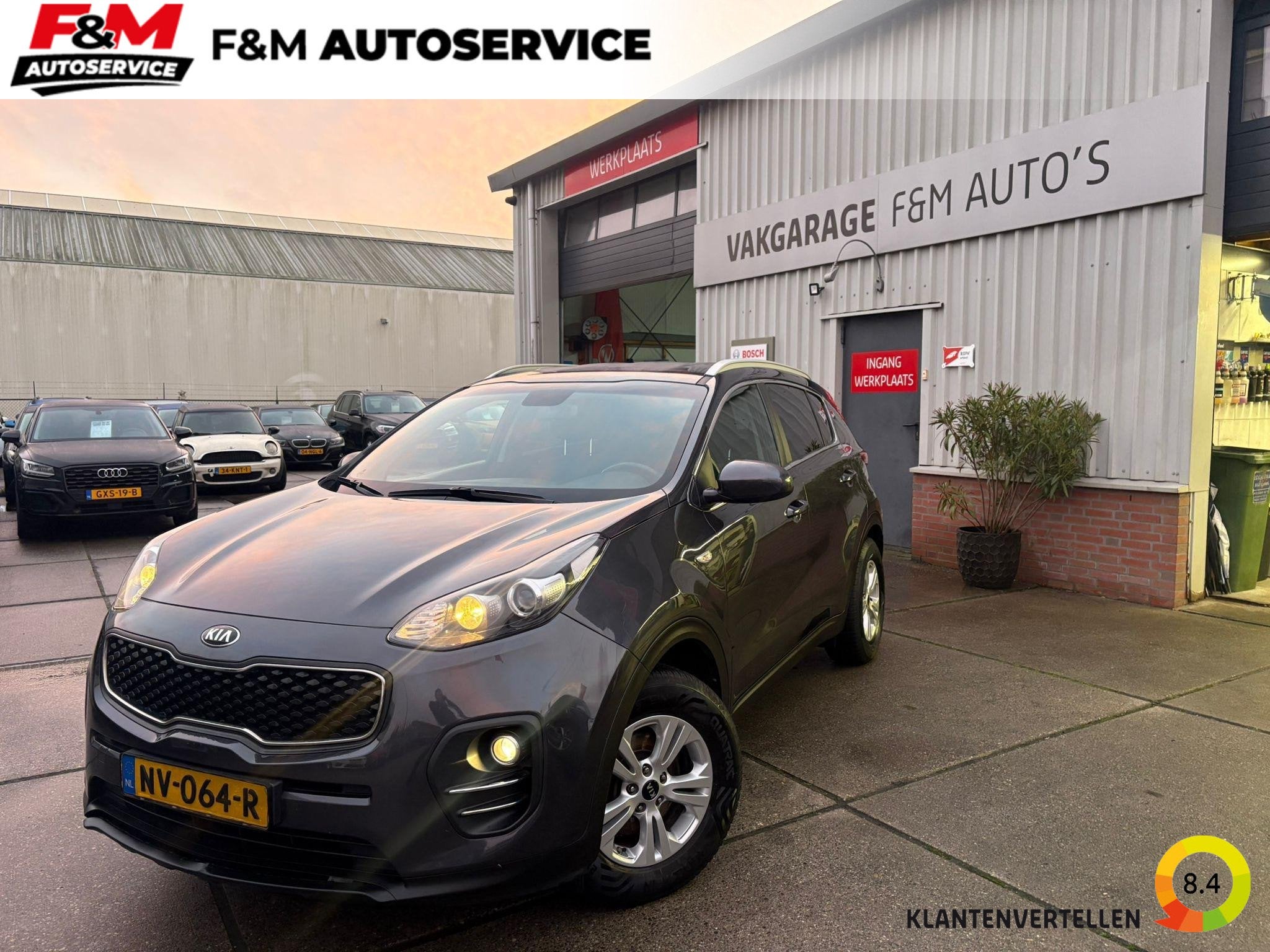 Kia Sportage 1.6 GDI ComfortLine Navigator, Auto's, Voorwielaandrijving, Stof, Gebruikt, 4 cilinders