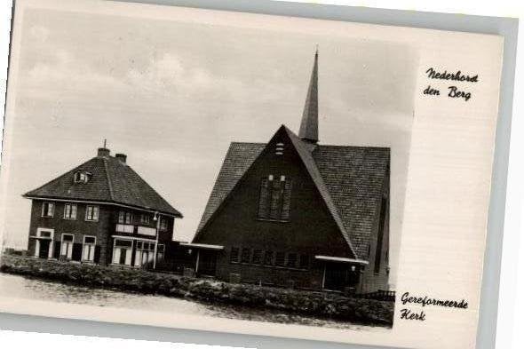 Nederhorst den Berg Geref Kerk stb1949, Verzamelen, Ansichtkaarten | Nederland, Gelopen, Noord-Holland, Ophalen of Verzenden