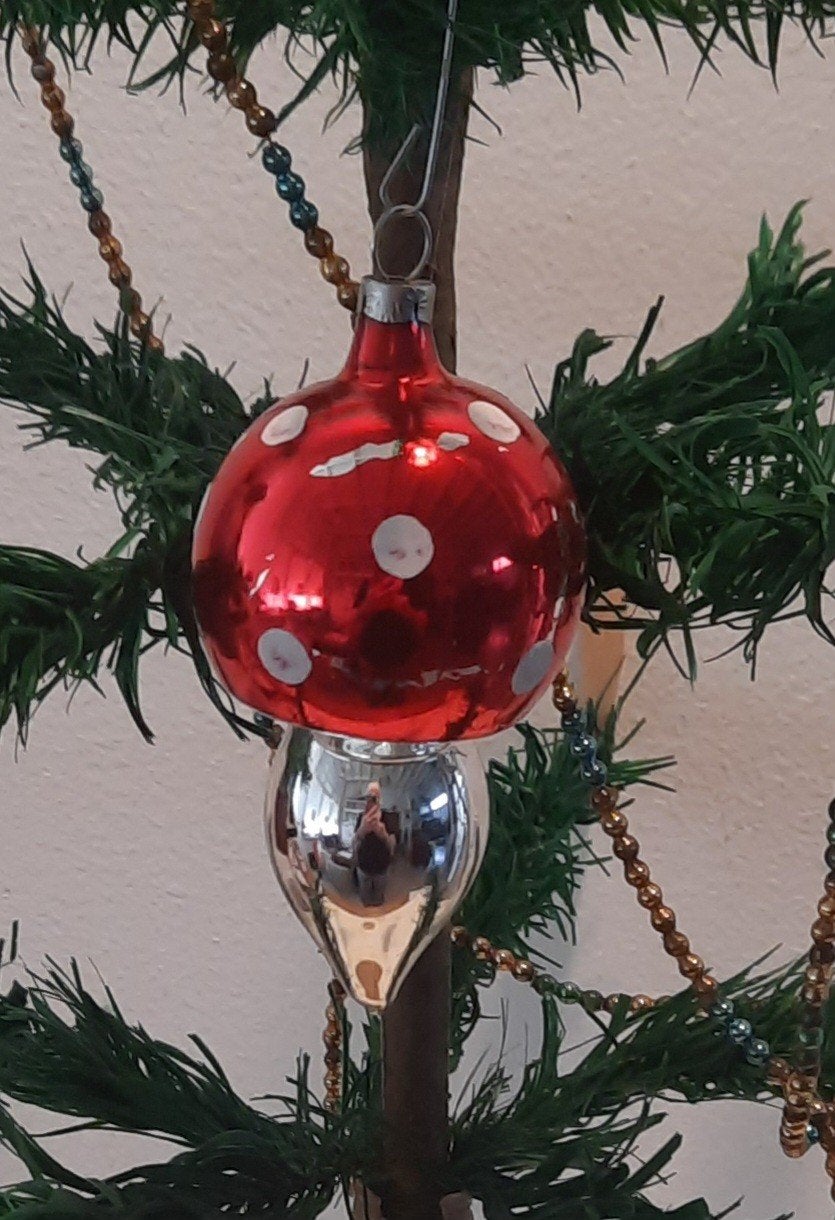 Oude Kerstbal Paddestoel, Verzenden