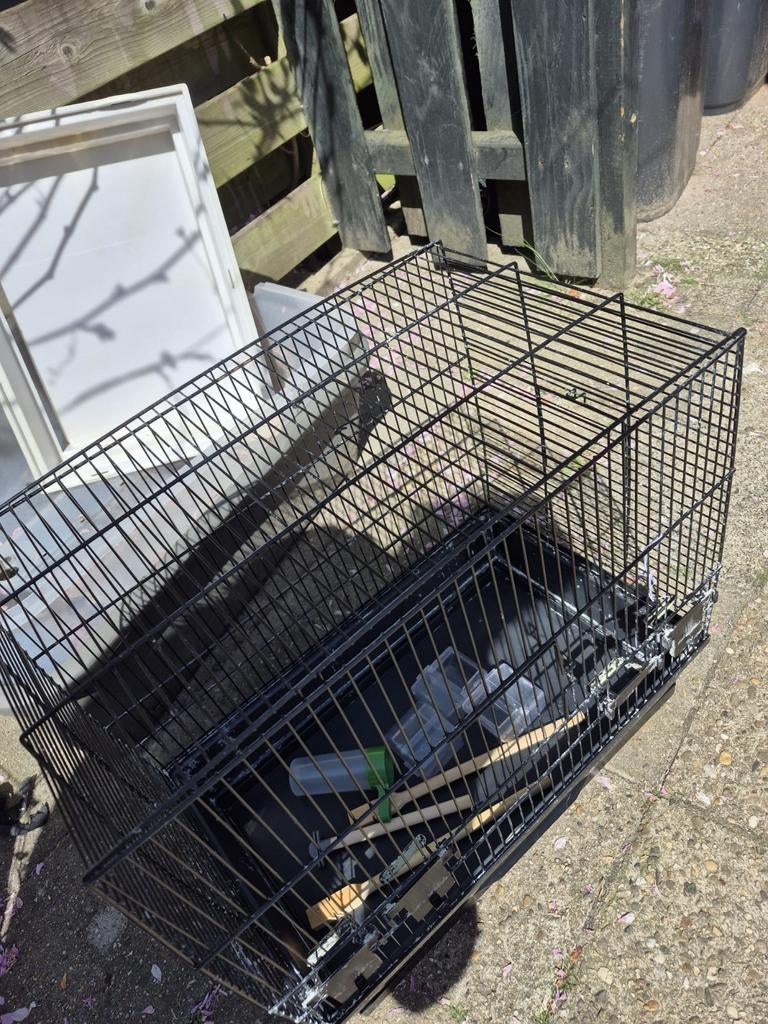 Vogels en vogel kooien, Ophalen, Zo goed als nieuw, Metaal, Vogelkooi