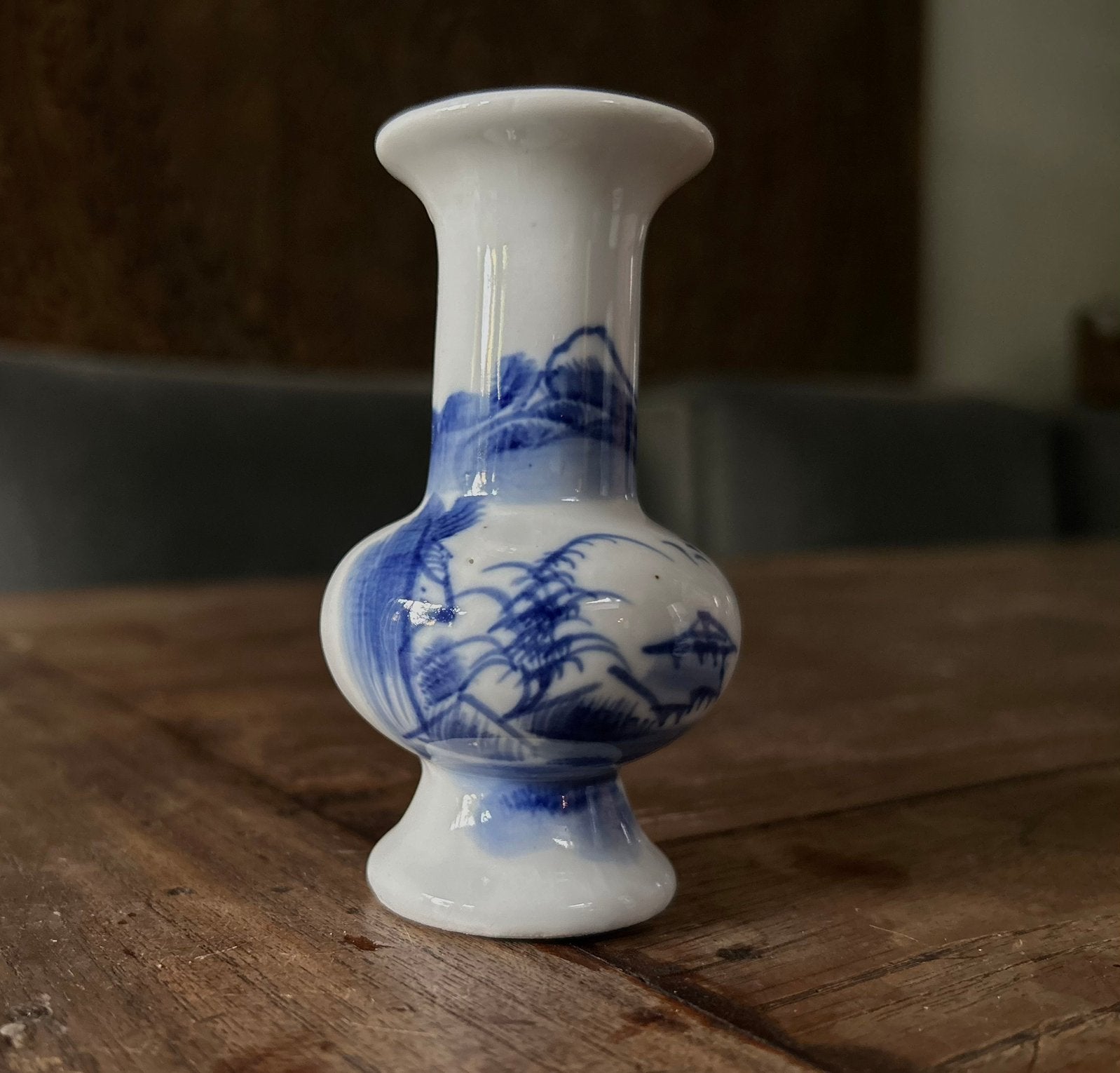 Klein chinees mini vaasje Aziatisch oosters, Antiek en Kunst, Curiosa en Brocante, Ophalen of Verzenden