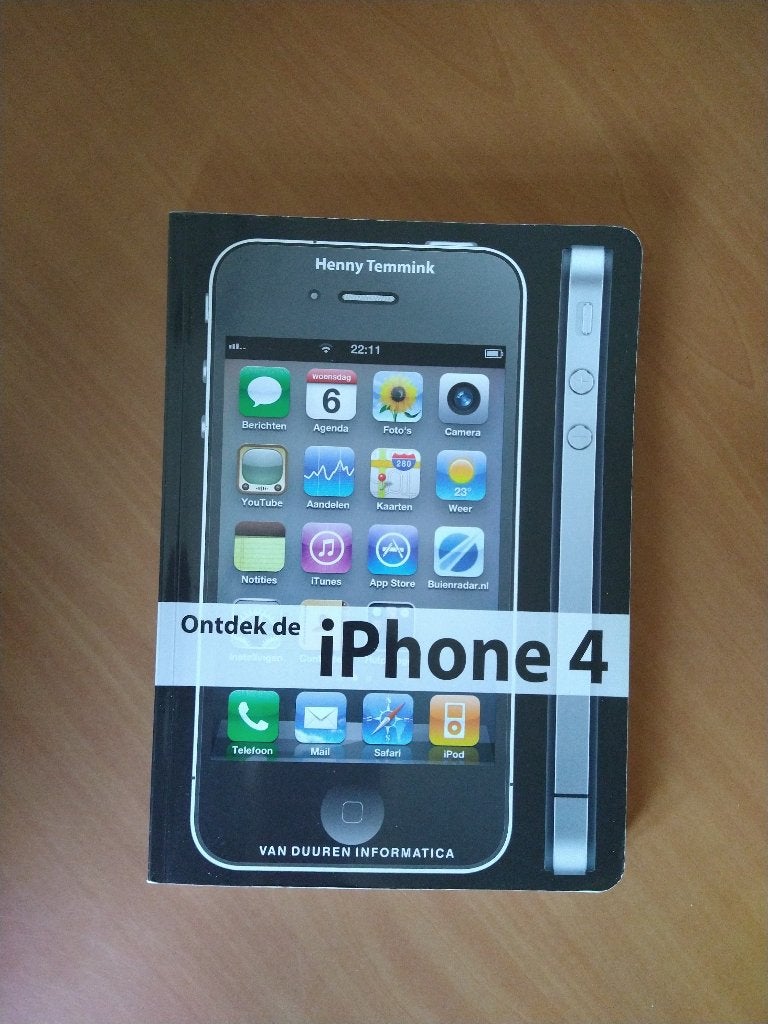 Ontdek de iPhone 4. Temmink, Henny, Ophalen of Verzenden, Zo goed als nieuw, Overige onderwerpen