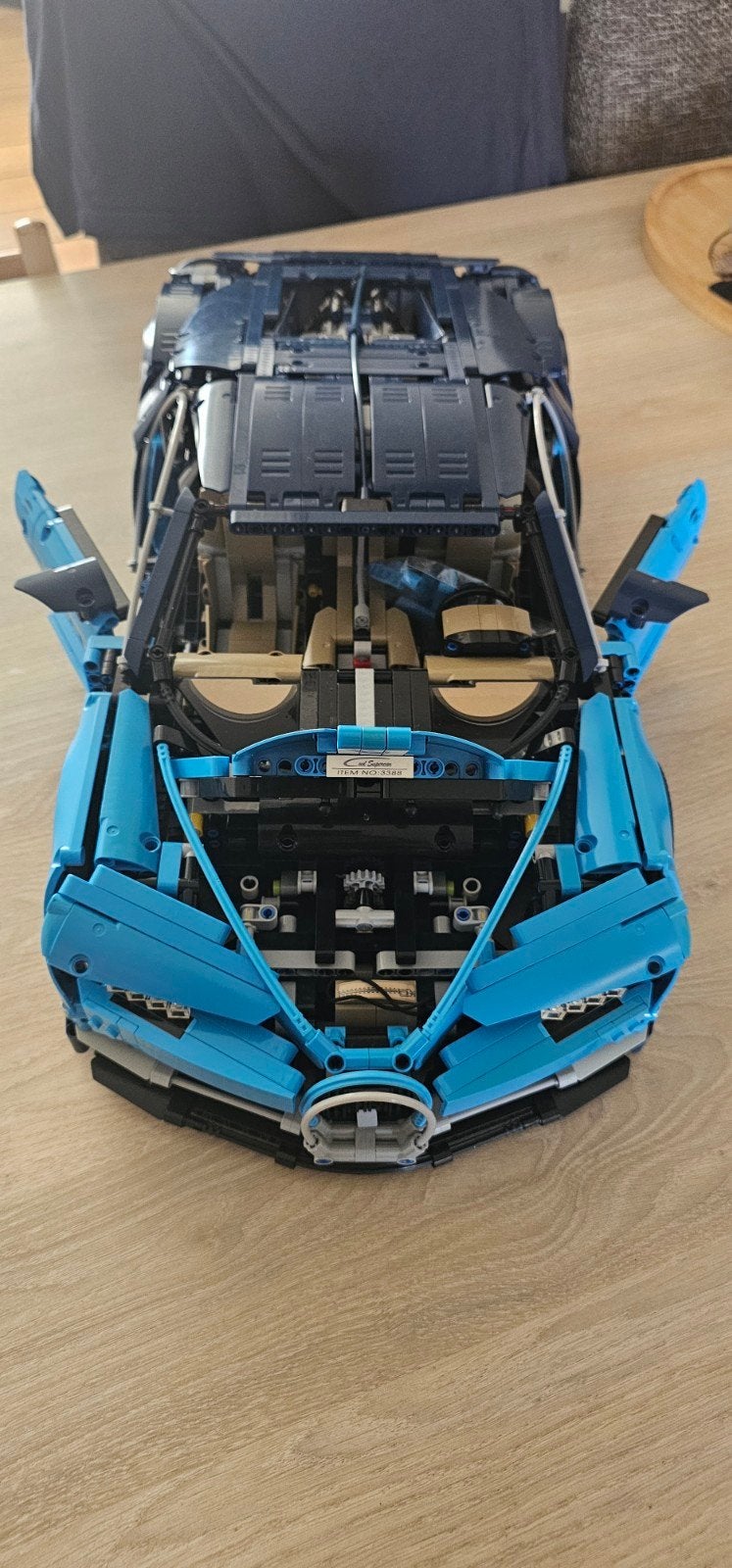 Lepin decool Bugatti Chiron, Ophalen of Verzenden, Zo goed als nieuw, Overige merken