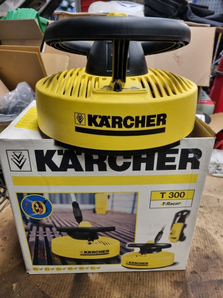 Karcher T-Racer 300 terrasreiniger, Ophalen of Verzenden, Nieuw, Accu, Karcher terras reiniger
