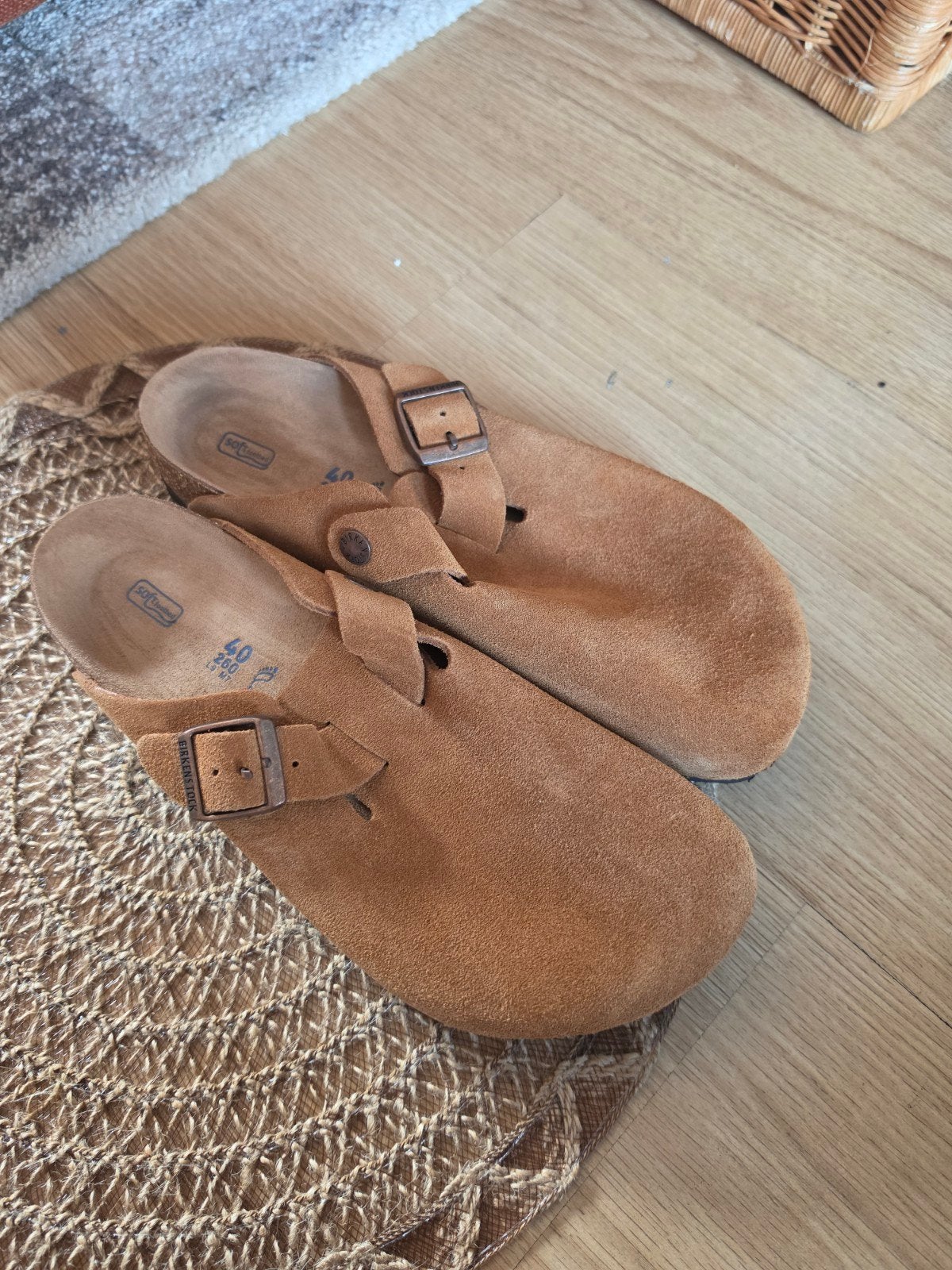 Nieuwe Birkenstock Boston klompen - Maat 40, Slippers, Bruin, Nieuw, Ophalen of Verzenden