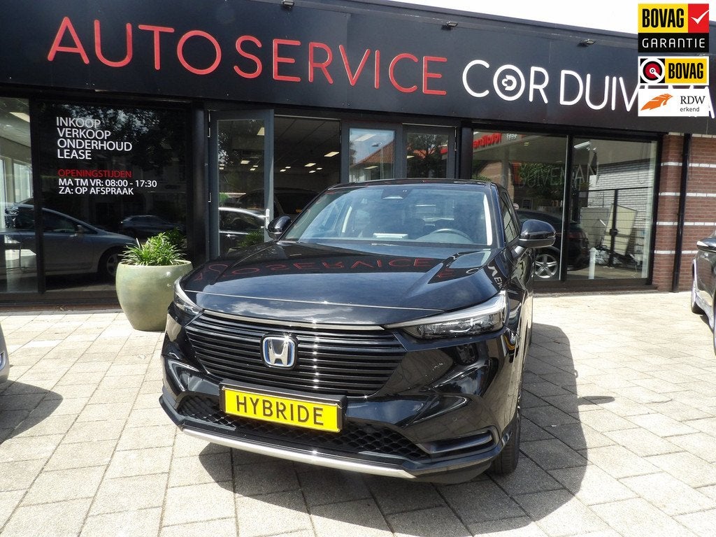 Honda HR-V 1.5 e:HEV Advance 59000 KM VOLLEDIG DEALER ONDERH, Auto's, Honda, 12 maanden, Gebruikt, Zwart, HR-V
