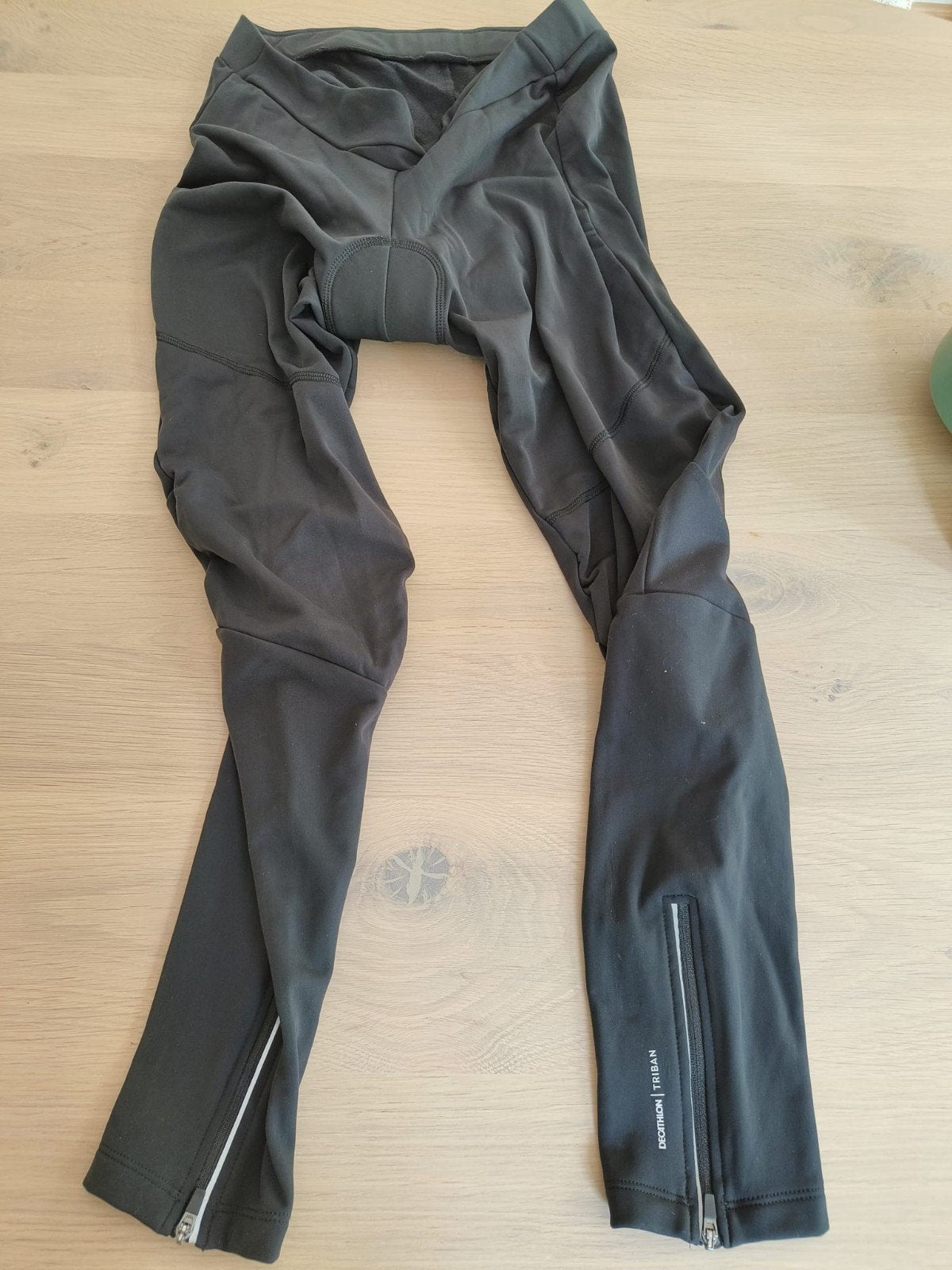 Decathlon Triban Lange Fietsbroek Dames Winter Maat L, Zo goed als nieuw, Decathlon Triban, L, Dames