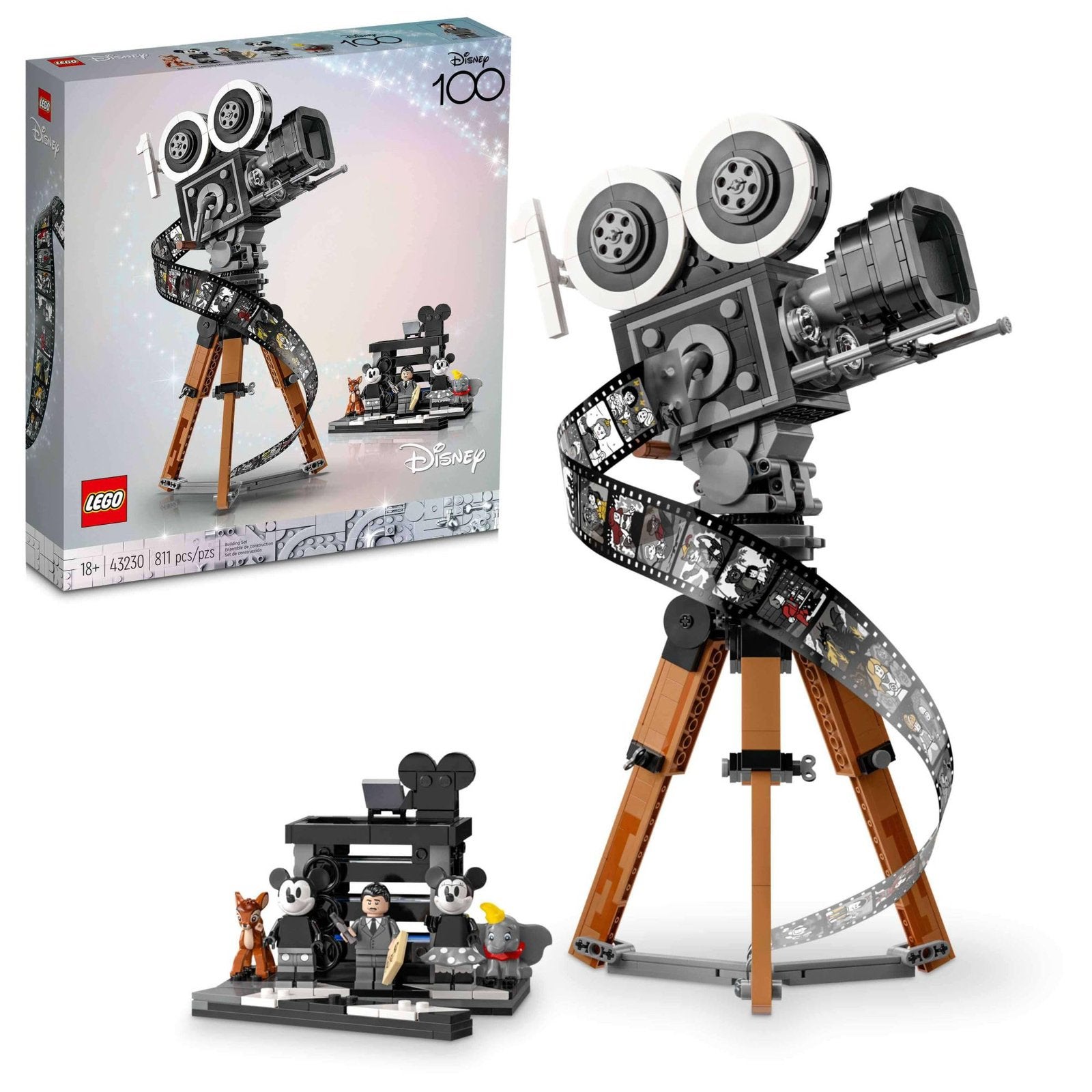 Lego Disney 100 camera 43230, zonder doos, Lego, Ophalen of Verzenden, Zo goed als nieuw, Complete set