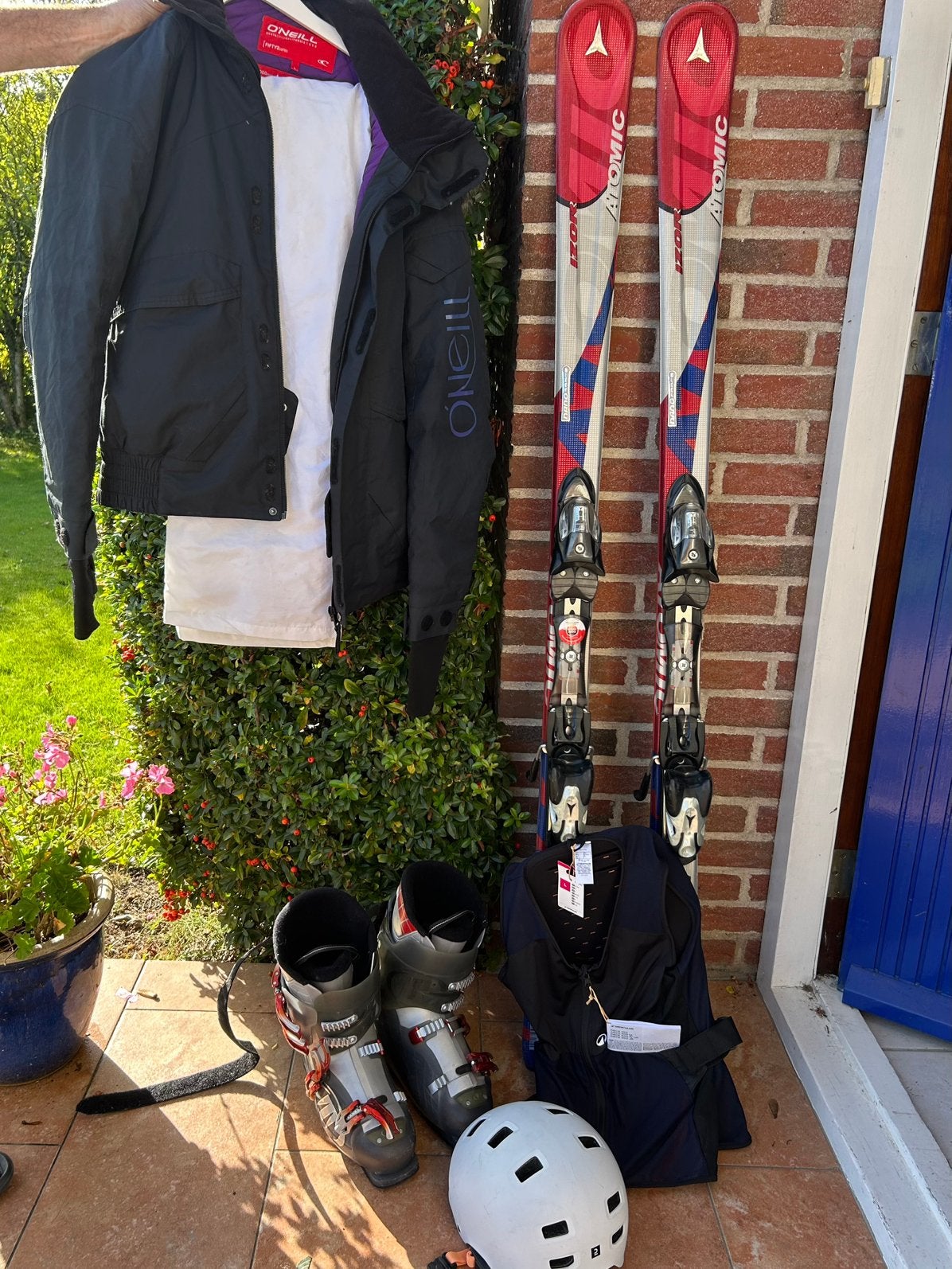 Ski-set, Ophalen, 160 tot 180 cm, Zo goed als nieuw, Atomic