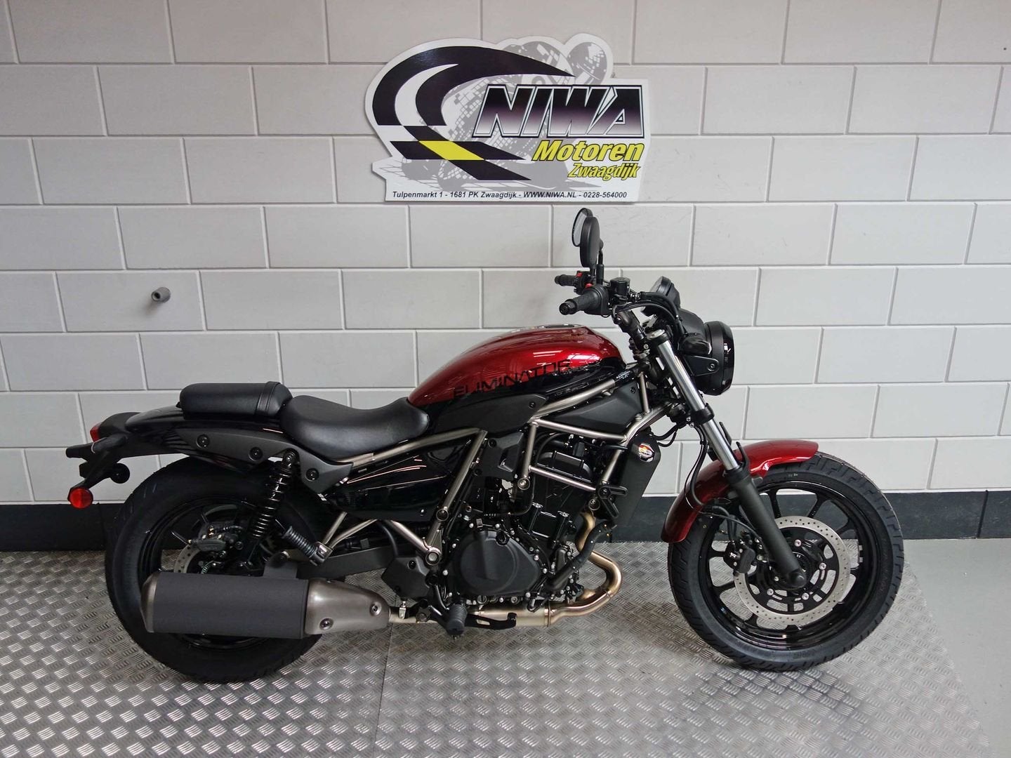 KAWASAKI Eliminator 500, 2 cilinders, Chopper, Bedrijf, Onbekend
