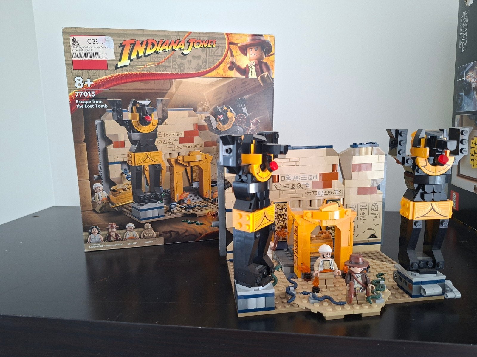 LEGO Indiana Jones 77013: Ontsnapping uit de Verloren Tombe, Ophalen of Verzenden, Zo goed als nieuw
