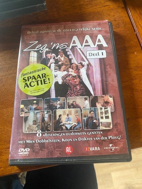 5 seizoen Tv serie zeg eens aa vanaf 1982 t/m 1989 nostalgie, Alle leeftijden, Ophalen of Verzenden, Zo goed als nieuw, Komedie