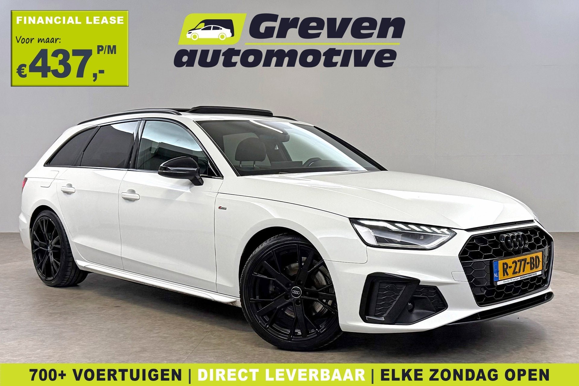 Audi A4 35 TFSI S-Line Competition | Black Edition | Pano |, Auto's, Gebruikt, Euro 6, 4 cilinders, A4