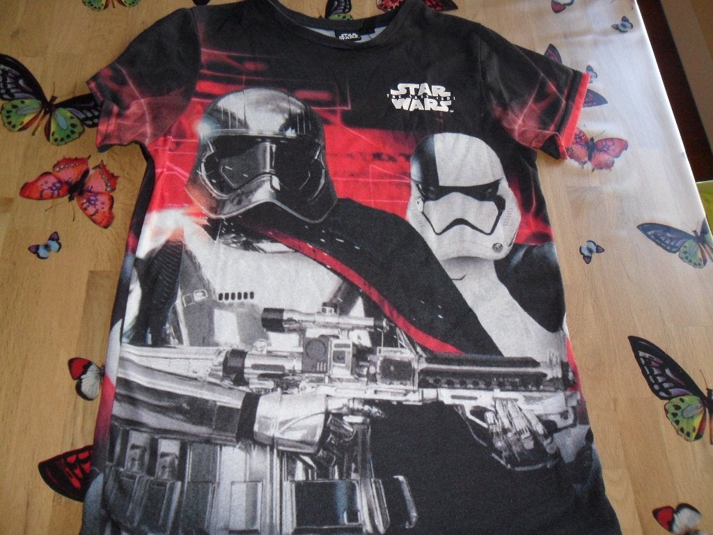 STARWARS T-SHIRT MAAT 152, Kinderen en Baby's, Kinderkleding | Maat 158, Ophalen, Zo goed als nieuw, Jongen, Shirt of Longsleeve