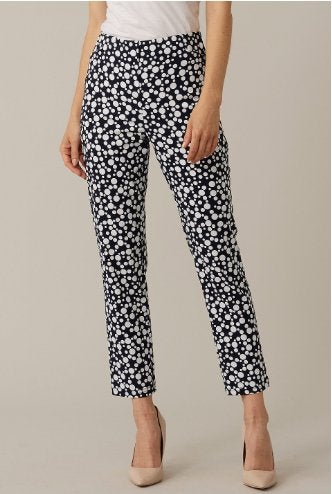 Joseph Ribkoff prachtig polcadot stretch broek mt 44, Overige kleuren, Verzenden, ., Maat 42/44 (L)