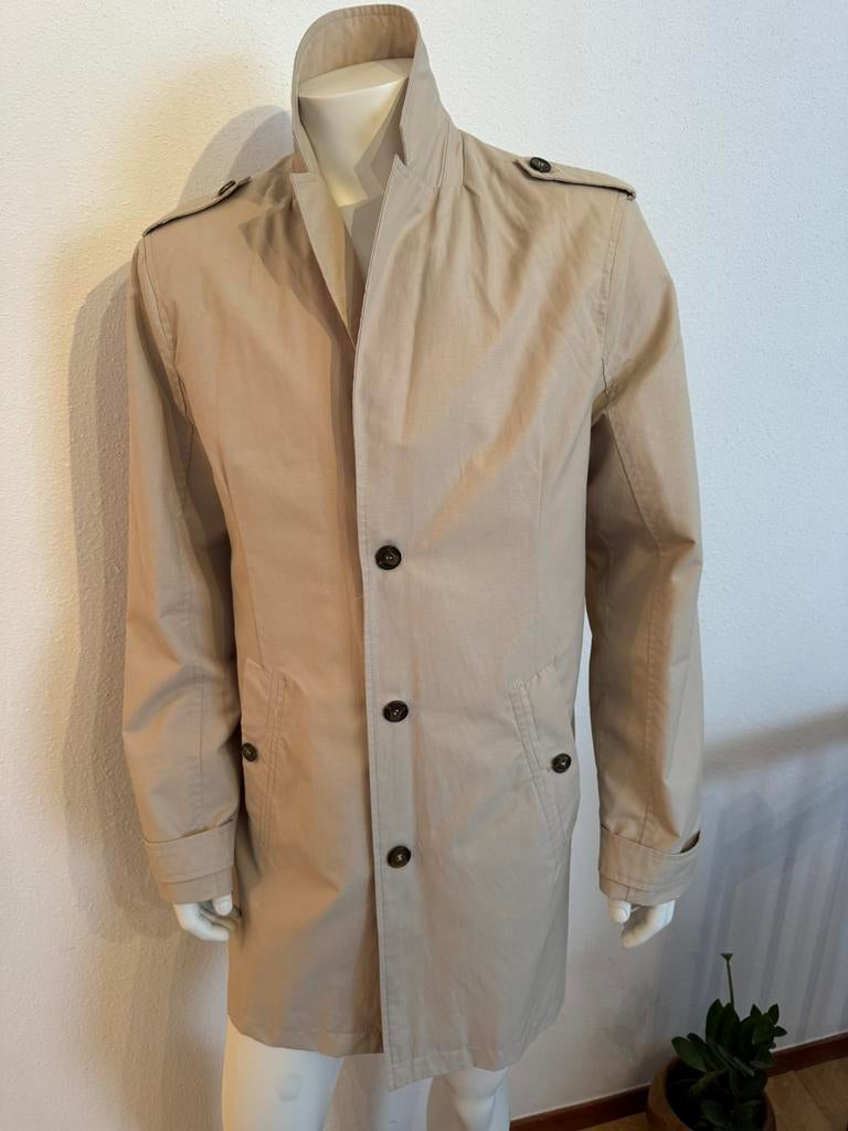 NIEUW LUV Regenjas / Coat  L/XL Beige, Verzenden, Nieuw, Maat 56/58 (XL), Beige