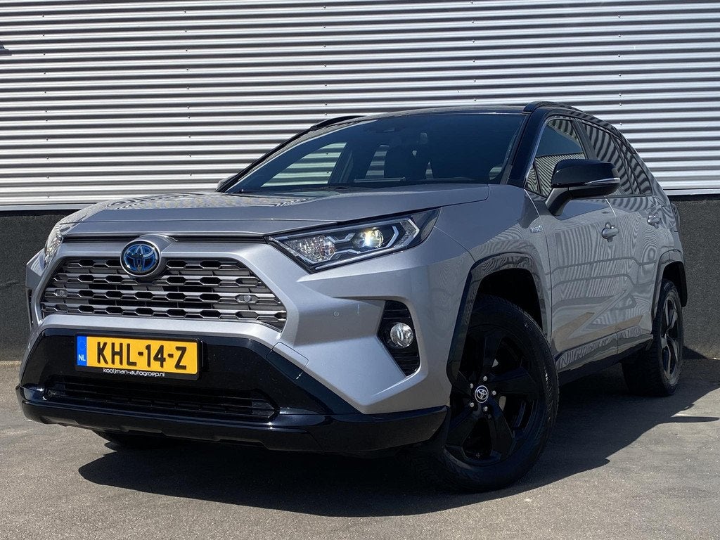 Toyota RAV4 2.5 Hybrid AWD Bi-Tone Navigatie, Apple CarPlay/, Automaat, Gebruikt, Euro 6, 4 cilinders