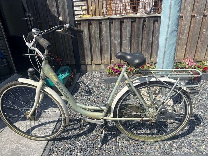 Cortina S1 Damesfiets - Gebruikt, Gebruikt, Velgrem, Versnellingen, 50 tot 53 cm