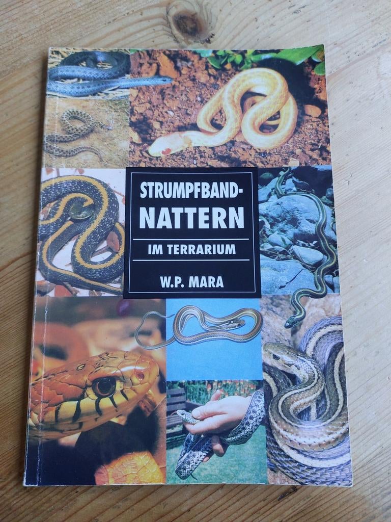Strumpfbandnattern im Terrarium, Gelezen, W.P. Mara, Ophalen of Verzenden, Reptielen of Amfibieën