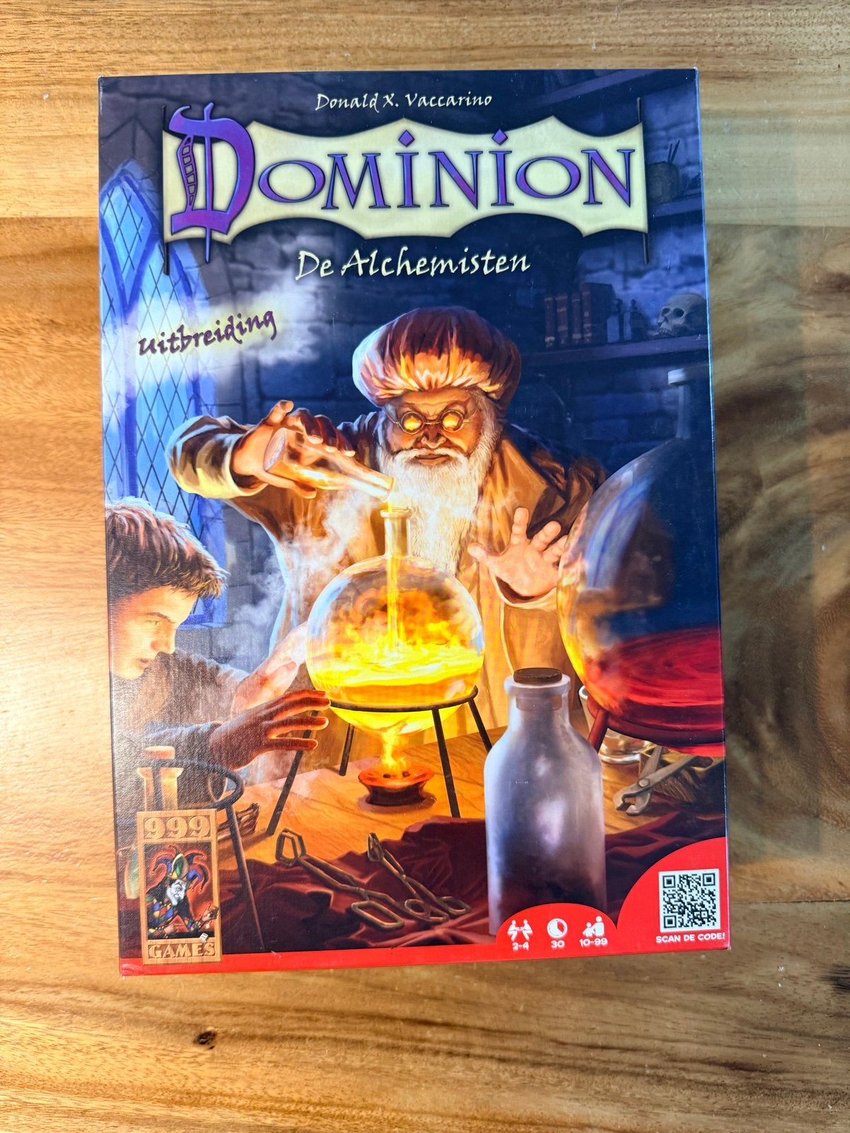 Dominion: Alchemisten uitbreiding (999 Games), Drie of vier spelers, Ophalen of Verzenden, Zo goed als nieuw