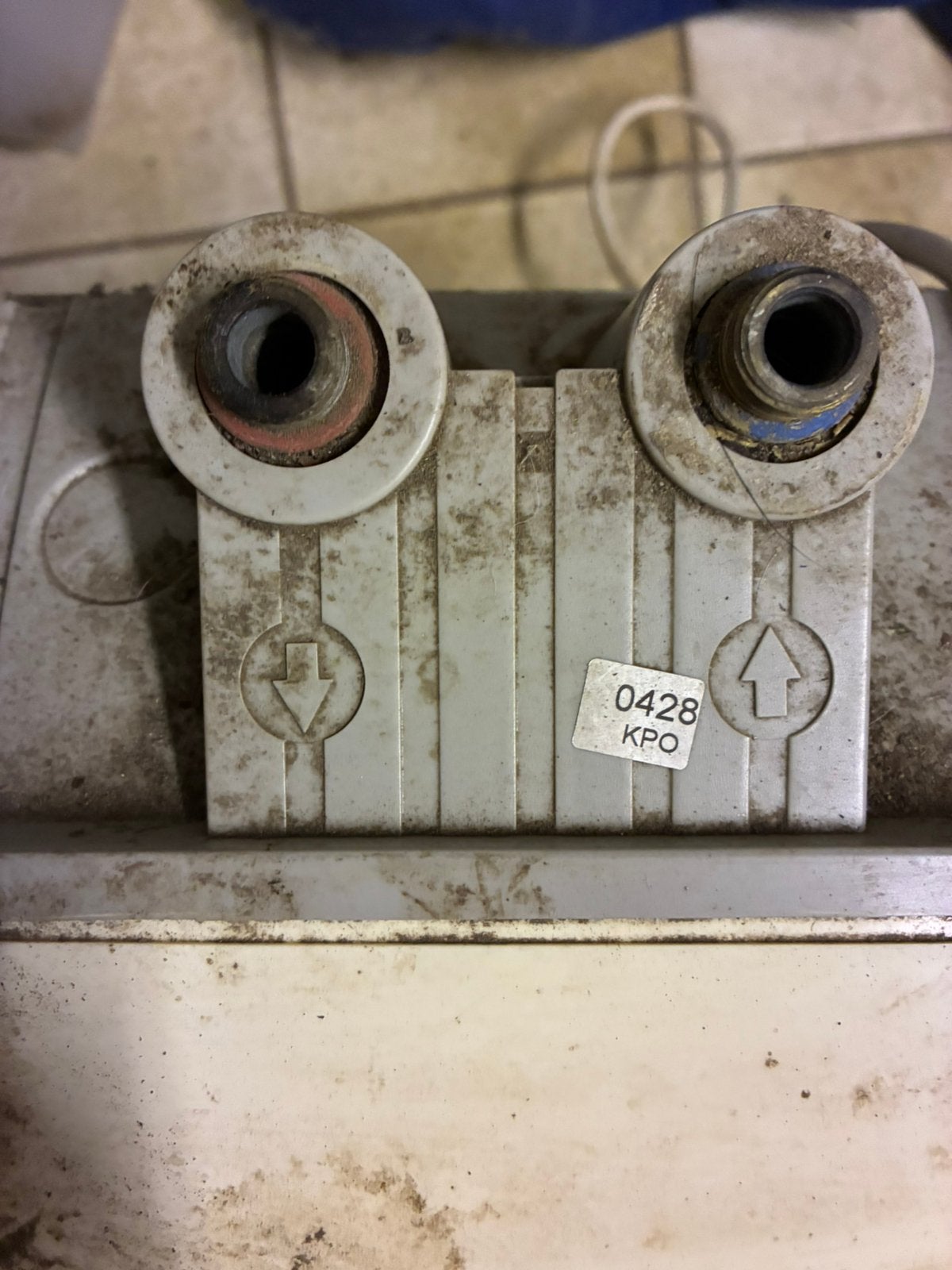 Daalderop close-in boiler, Ophalen, Gebruikt, Aardgas, Boiler