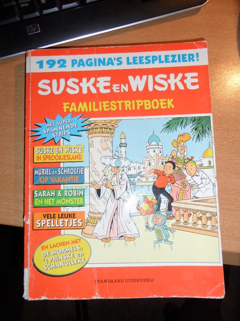 Suske en Wiske, Familiestripboek, 192 pagina's leesplezier, Boeken, Stripboeken, Meerdere stripboeken, Ophalen of Verzenden, Gelezen