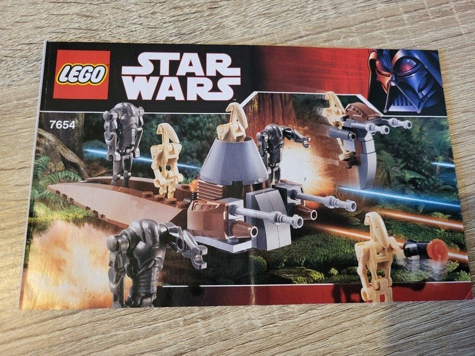 Lego Star Wars 7654 Droids Battle Pack (mist 1 paar benen), Ophalen of Verzenden, Gebruikt