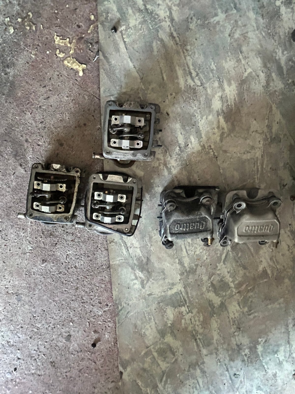 Vespa/zip cilinderkoppen 2v/4v, Ophalen