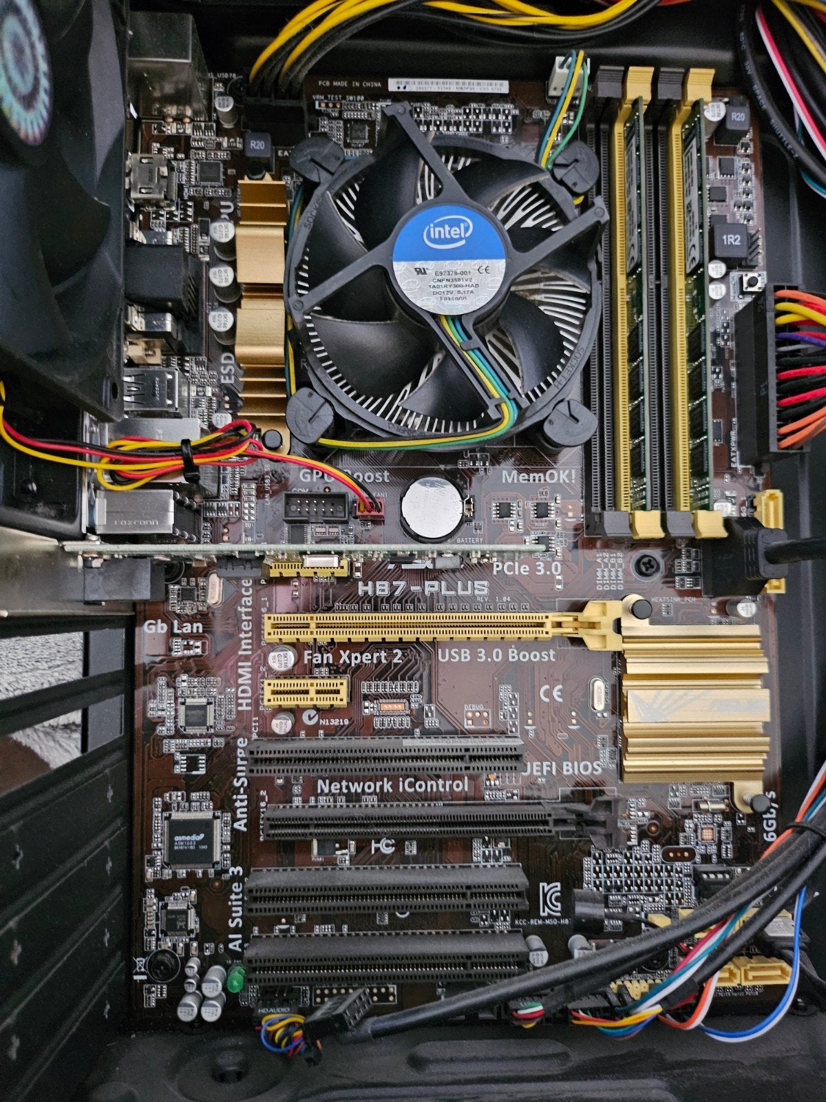 Asus H87+i7 4770+16gb ddr3, Computers en Software, Moederborden, Ophalen