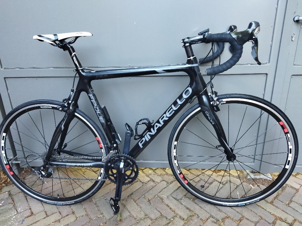 Pinarello FPDUE full carbon bijna nieuw weinig gebruikt 58, 28 inch, Carbon, Zo goed als nieuw, 57 tot 61 cm