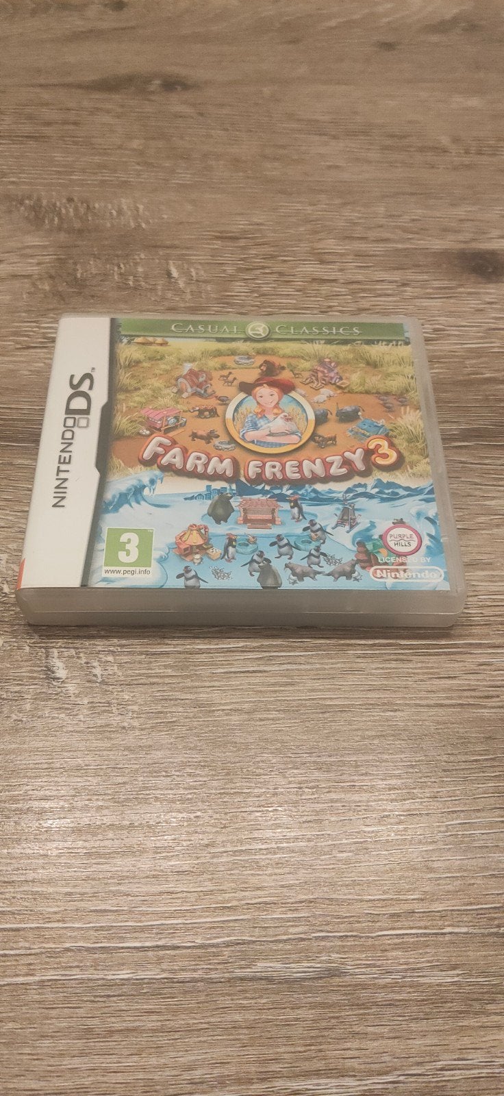 Nintendo DS Game - Farm Frenzy 3, Avontuur en Actie, 1 speler, Ophalen of Verzenden, Zo goed als nieuw