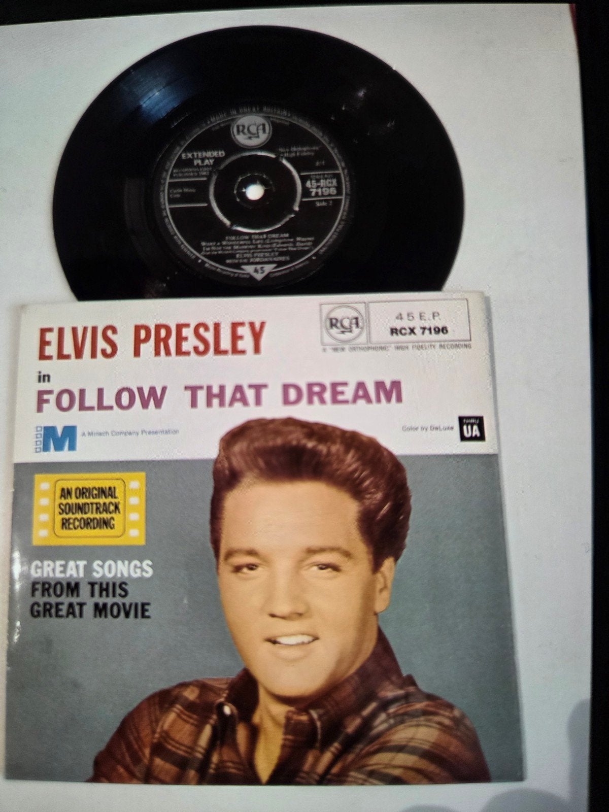 Elvis Presley - Follow That Dream EP (Extended Play) Vinyl, Cd's en Dvd's, Gebruikt, 7 inch, Pop, EP