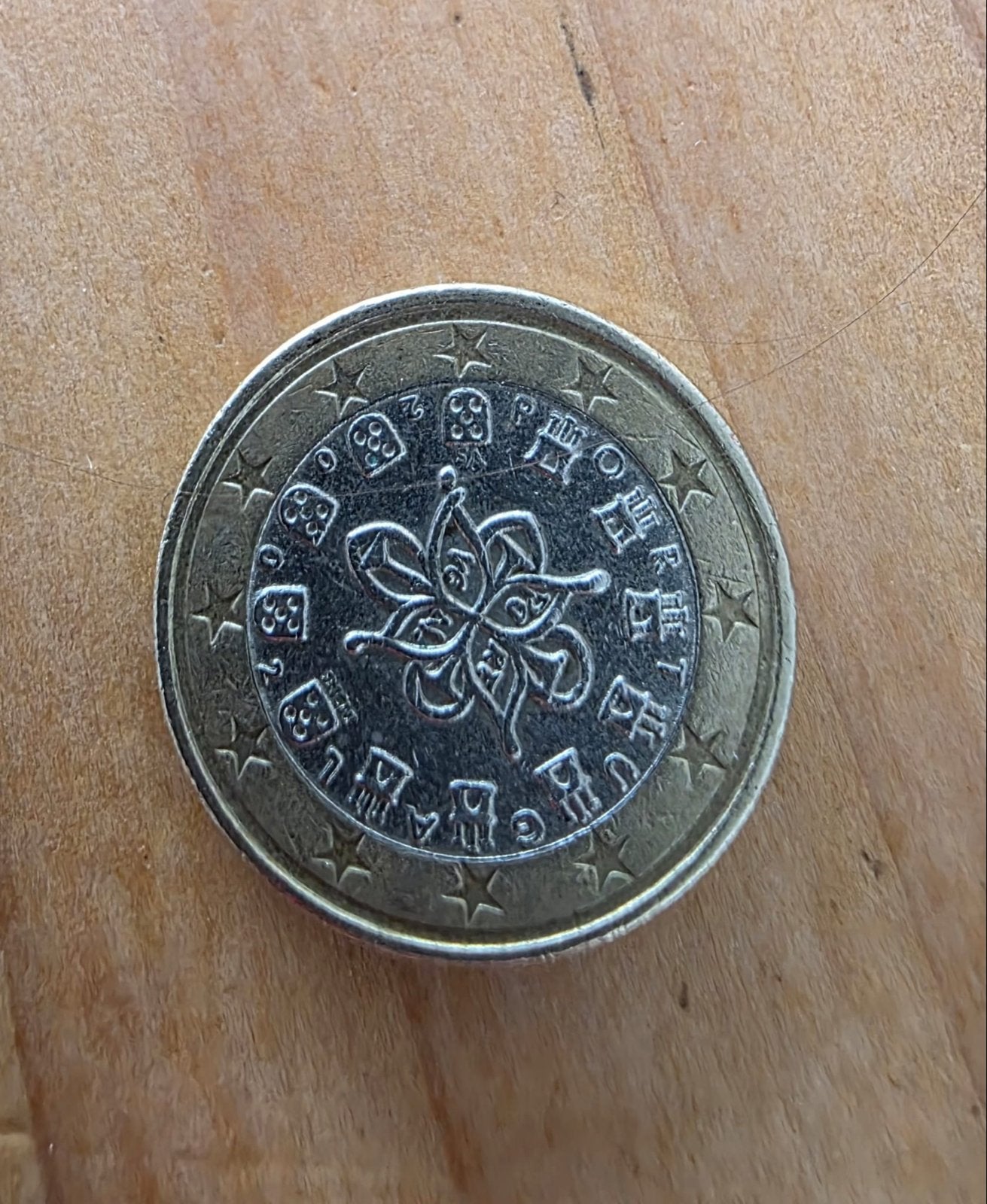 Zeldzame Portugese 1 Euro munt 2002, Postzegels en Munten, Munten | Europa | Euromunten, Ophalen of Verzenden, Portugal, 1 euro
