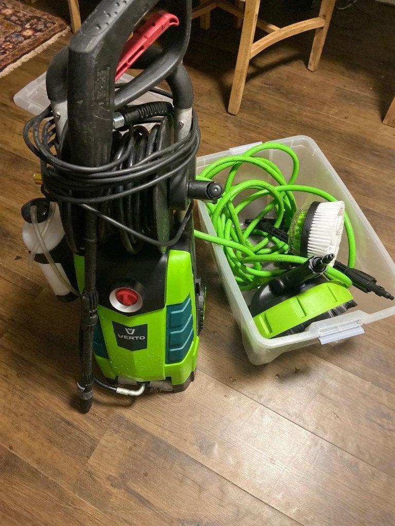 hogedruk reiniger,d, Ophalen, Gebruikt, Elektrisch